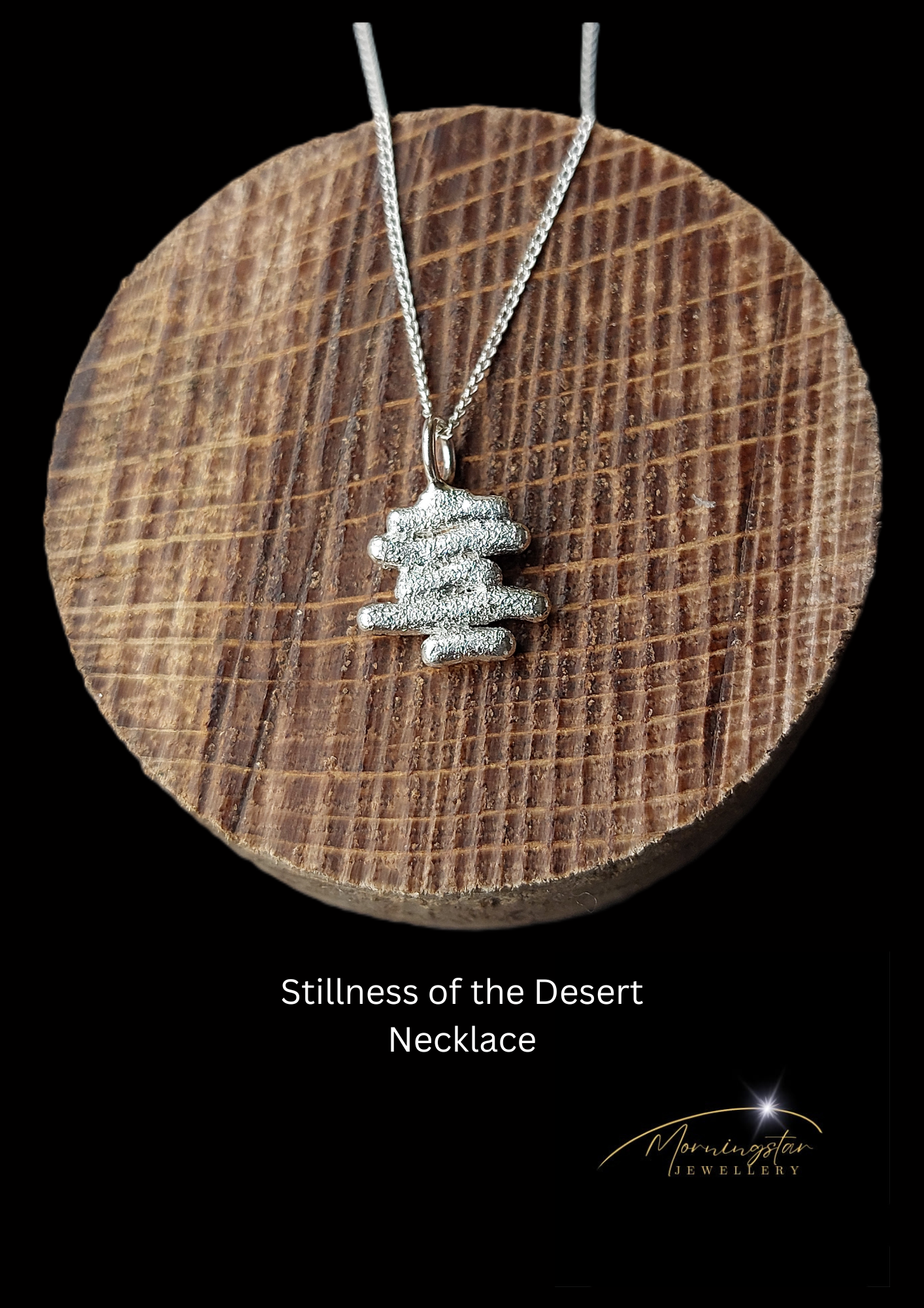 Sterling Silver Balance Pendant – Handmade Silver Necklace, Nature Inspired, One of a Kind